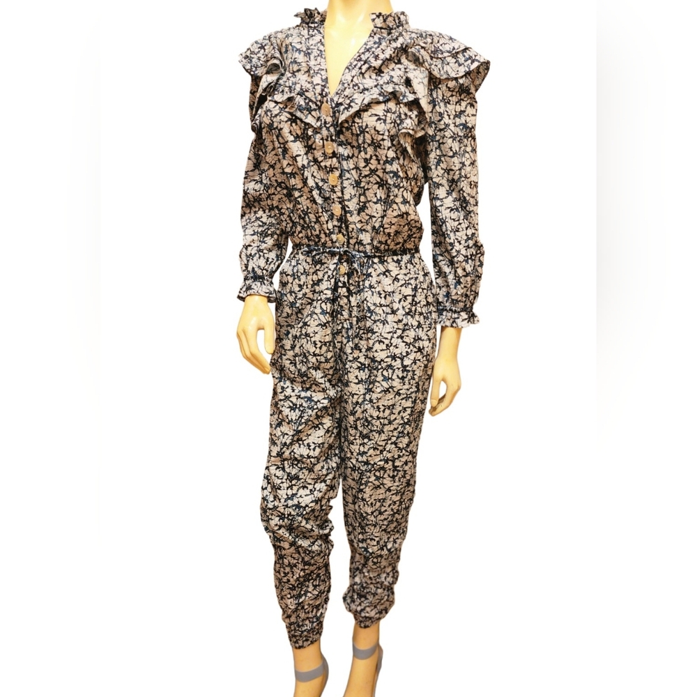 Veronica Beard Tanay Jumpsuit Size 4 - Picture 5 of 11